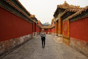 In den (nachgebauten) Hutongs um die verbotene Stadt