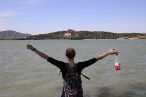 Der rießige See um den Sommerpalast