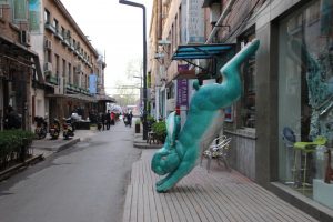 Straße im Künstlerviertel