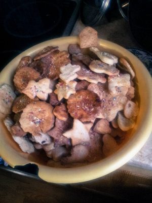 Schüsselweise Plätzchen