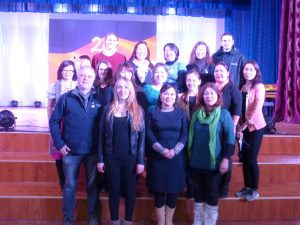 Gruppenfoto in Nairamdal