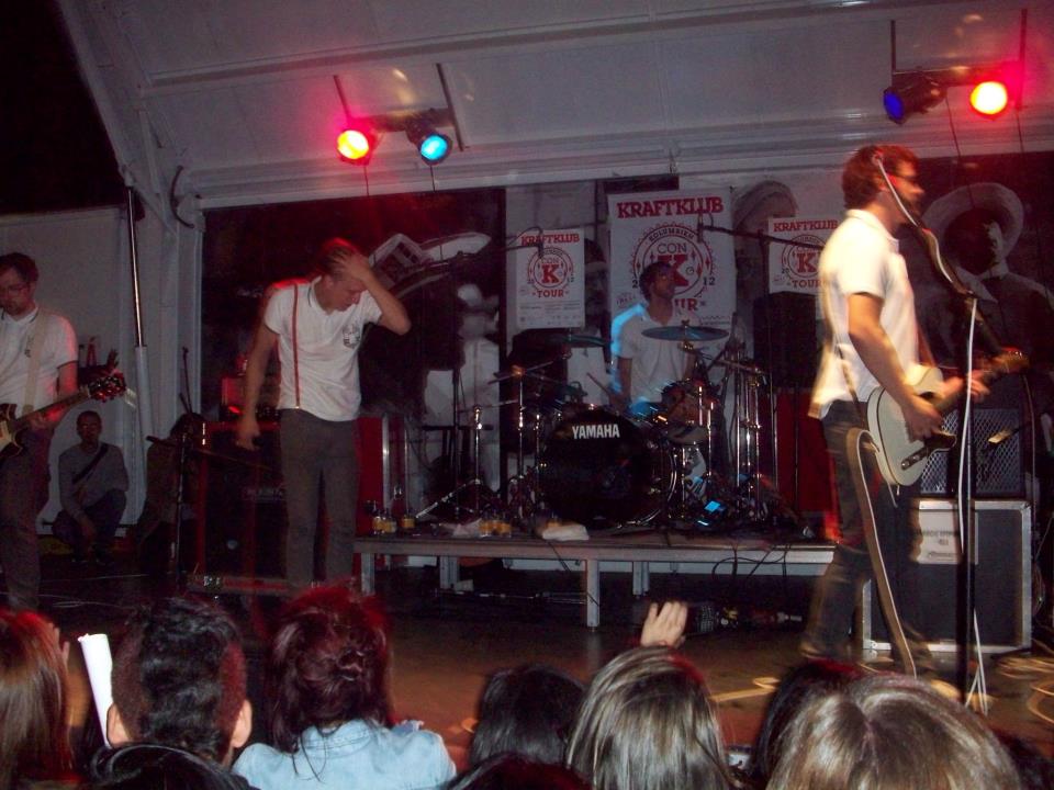 Concierto de Kraftklub en Bogotá