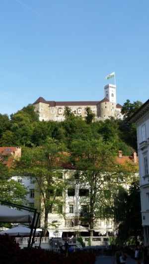 Die Burg von Ljubljana