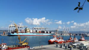 Koper, die einzige Seehafenstadt Sloweniens.