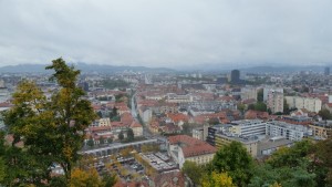 Und Ljubljana von oben. :)