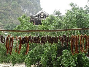 Trockenfleisch fürs Frühlingsfest