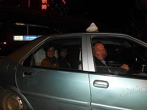 Endlich ein Taxi erobert!