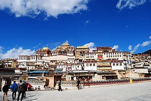 Ein letzter Blick auf die Kloster-Anlage