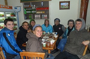 Gestärkt vom Abendessen