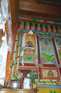 Das Portrait vom Dalai Lama