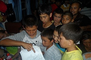 Da hat wohl jemand meinen Zeichenblock gefunden...