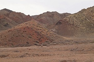 Die Huegel sind bunt!