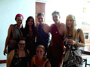 Siri (Norwegerin), Elisa, Evan, Dave, Annika, Johanna und Thekla :)