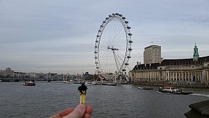 London Eye mit Mr. Travi