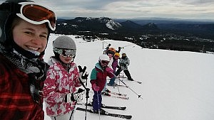 Die Fortgeschrittenen Skigruppe