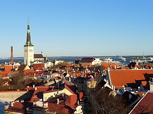 Über den Dächern von Tallinn