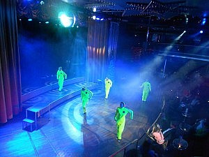 Entertainment der etwas anderen Art auf dem Weg nach Stockholm