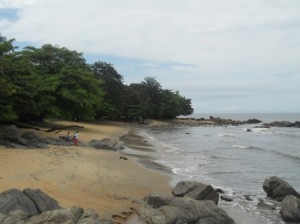 Strand nahe Kribi