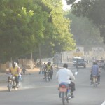 Straßenverkehr in Maroua