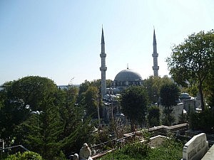 Die Moschee in Eyüp.