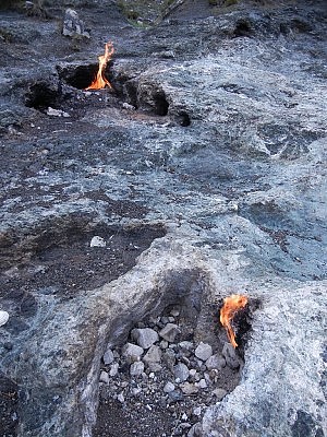 Gas entzündet sich an der Luft