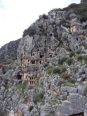 Felsengräber in Myra