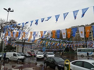 Wimpel, viele Wimpel