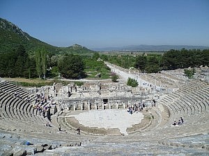 Theater von oben aus