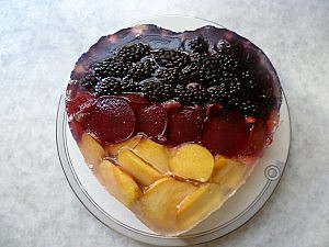 Leckerei in schwarz, rot, gold!