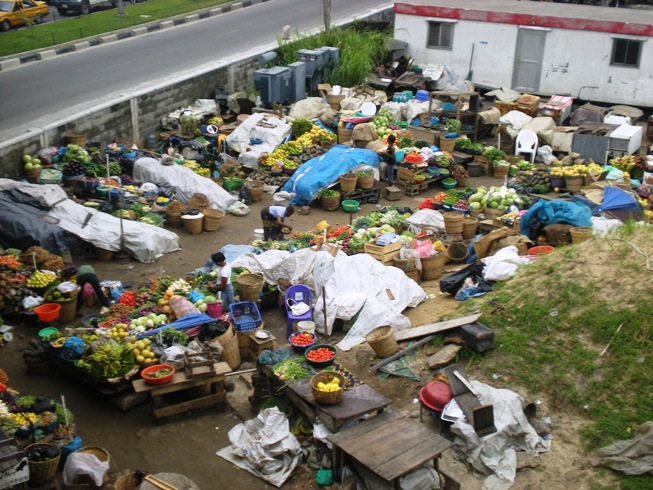 Auf dem Weg zur Arbeit
