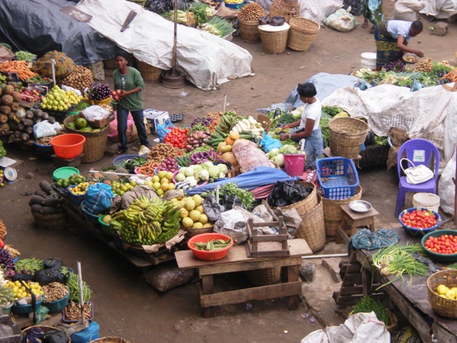 Auf dem Weg zur Arbeit