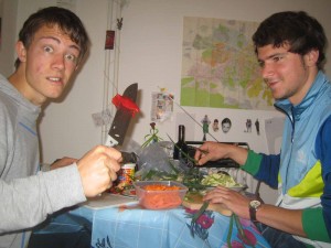 Ruben hat die Paprika besiegt :)