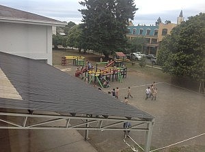 Blick aus meinem Schlafzimmer