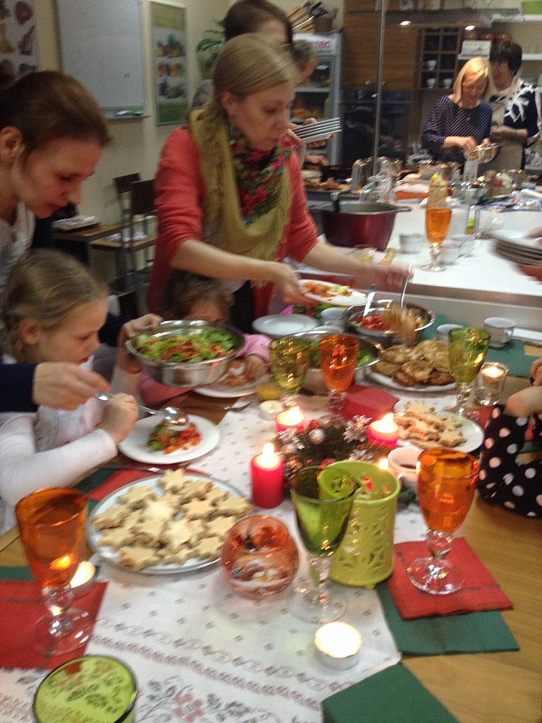 und am Ende gemütlich essen