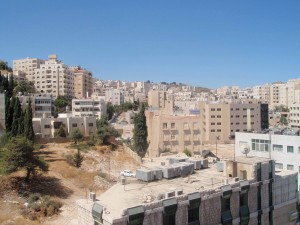 Blick aus meinem Appartment