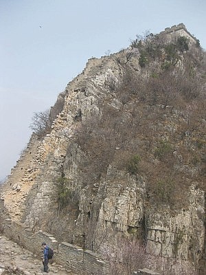 Und wie wir da hochgekommen sind verrat ich nicht ;-)