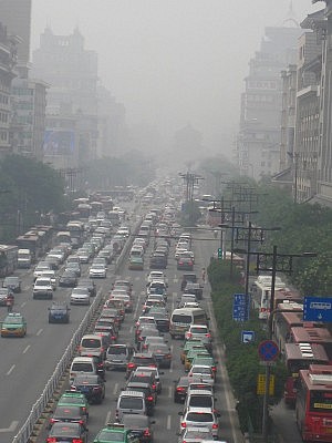 Smog in Xian
