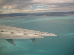 Der Lago Argentino erstrahlt in sattem Türkis