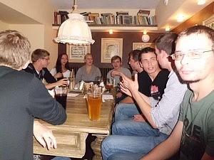 Der eine Tisch des Deutsch-Russischen Stammtisches