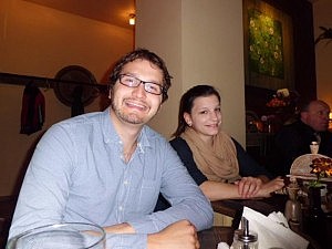 Moritz und Lena (die fast Burgebracherin und meine Nachbarin)