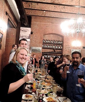 Feiern, so wie es sich in Georgien gehört