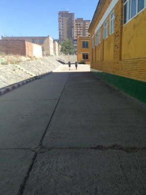 way back home from school