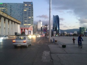 UB evening atmosphere