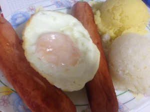 Weird mixture of everything except veggies