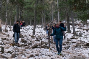 Yeah this was the hill we ran up and down two weeks ago :D