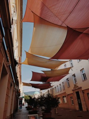 Fußgängerzone in Pécs