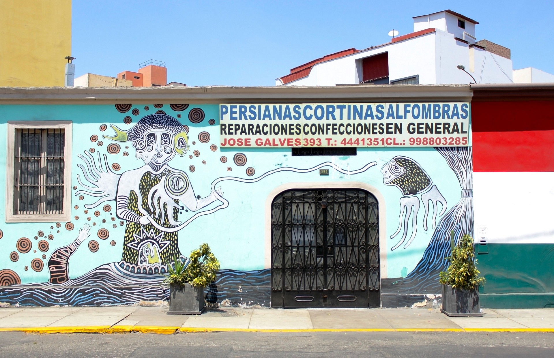 Streetart in Miraflores (Bild)