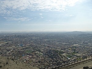 So weit das Auge reicht nur Lima .. egal in welche Richtung man gesehen hat ...