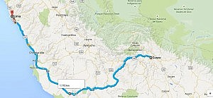 Von Lima nach Cusco