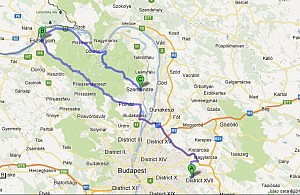 Budapest, Újlak utca, Hungary to Szentendre, Hungary - Google Maps - Google Chrome 20.04.2013 160127.bmp